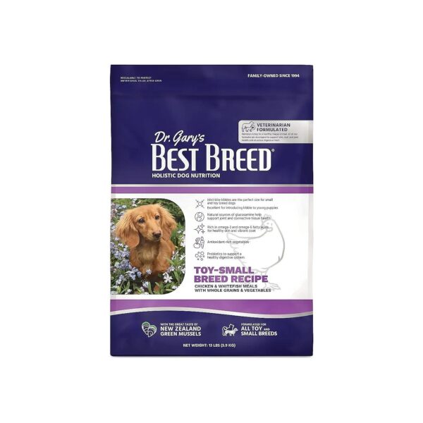 Made in USA Natural Small Breed Dog Food with Vitamins and Minerals