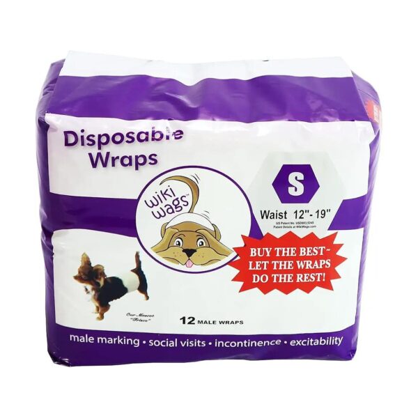 Male Dog Incontinence Solution, Leak Proof Diaper for Small Breeds, Stress Free Life