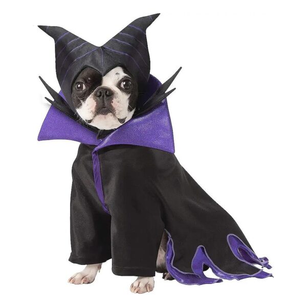 Maleficent Pet Costume X-Large Dog Robe and Headpiece Set