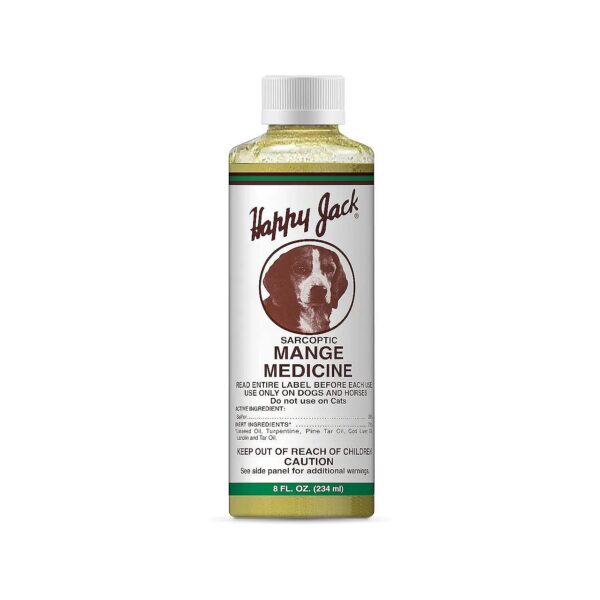 Mange Medicine for Dogs and Horses with Itchy Skin Relief