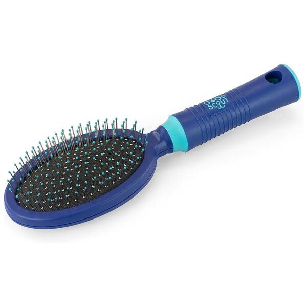 Manual Pin Brush for Dematting and Deshedding Cats and Dogs with Ergonomic Handle