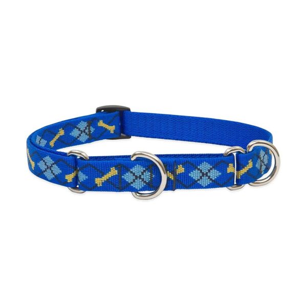 Martingale Collar with Limited-Slip Action for Small Dogs