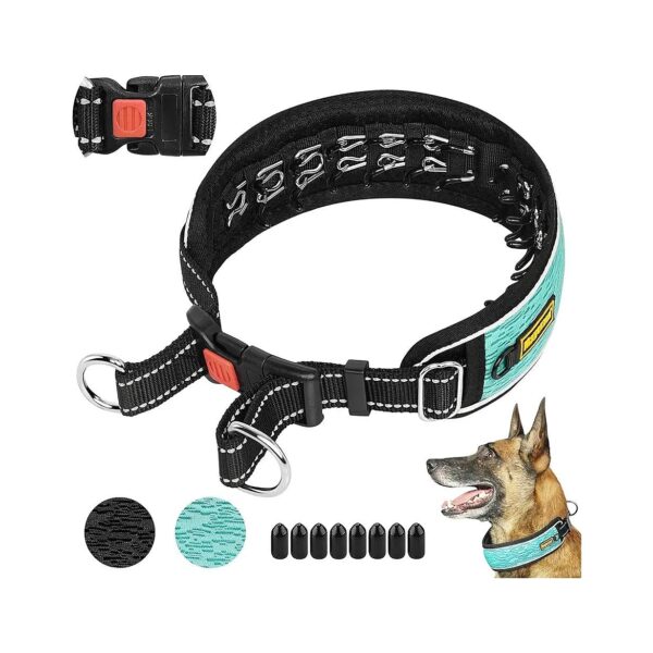 Martingale No Pull Dog Collar for Large Dogs with Sturdy D-Ring