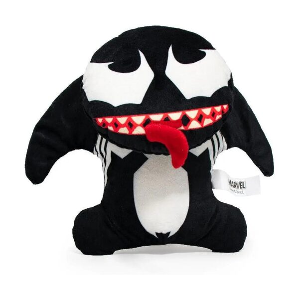 Marvel Licensee Plush Squeaker Toy Venom Kawaii Standing Pose Multi Color for Dog Play