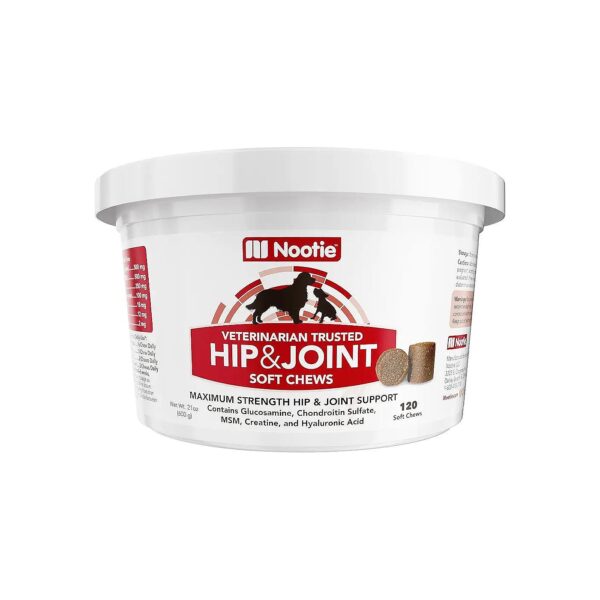 Maximum Strength Hip and Joint Soft Chews for Large Breed Dogs