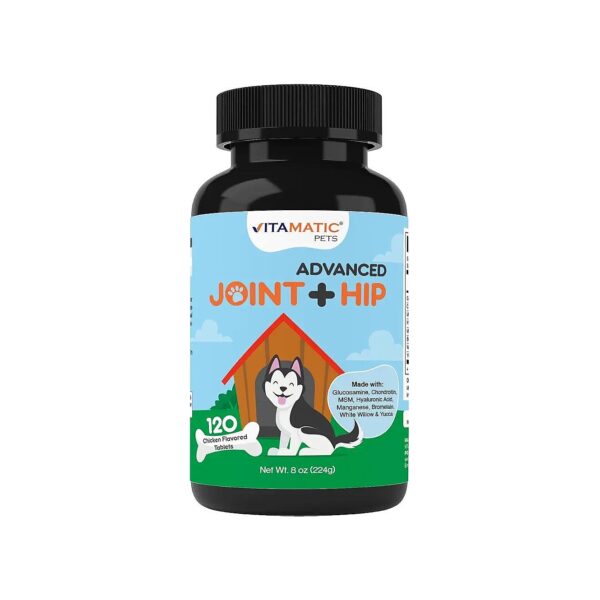 Maximum Strength Joint Supplement for Dogs with Glucosamine Chondroitin MSM