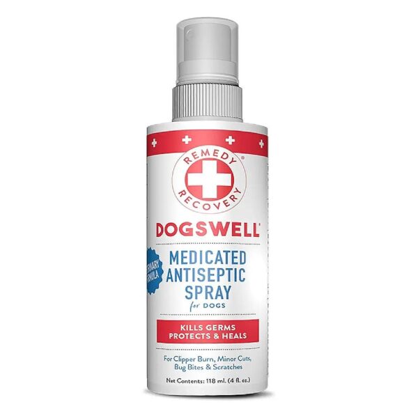 Medicated Antiseptic Spray for Dog Wounds, Relief from Pain and Swelling