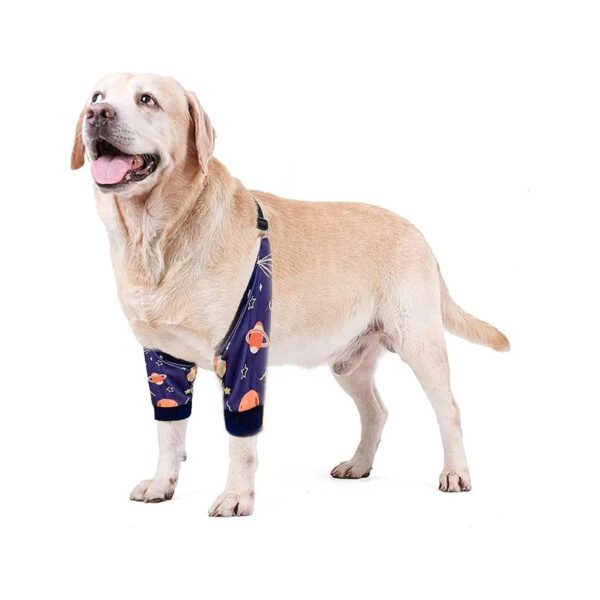 Medium Large Dog Elbow Joint Protector with Mesh Pad for Wound Protection and Pain Relief