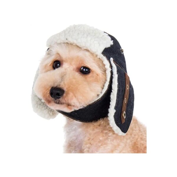 Medium Pet Trapper Hat Adjustable Headwear for Dogs Cats Halloween Costume