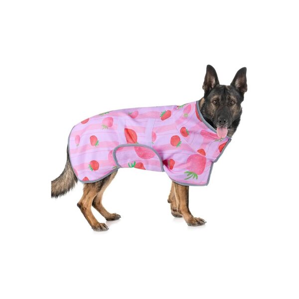 Medium Size Dog Bathrobe for Dogs with Adjustable Design for Maximum Comfort