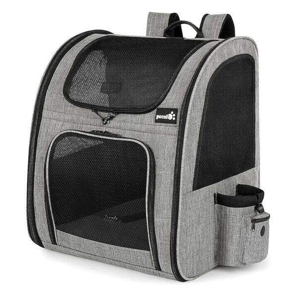 Medium to Large Cat Carrier Backpacks Pet Backpack with Breathable Mesh for Travel Hiking