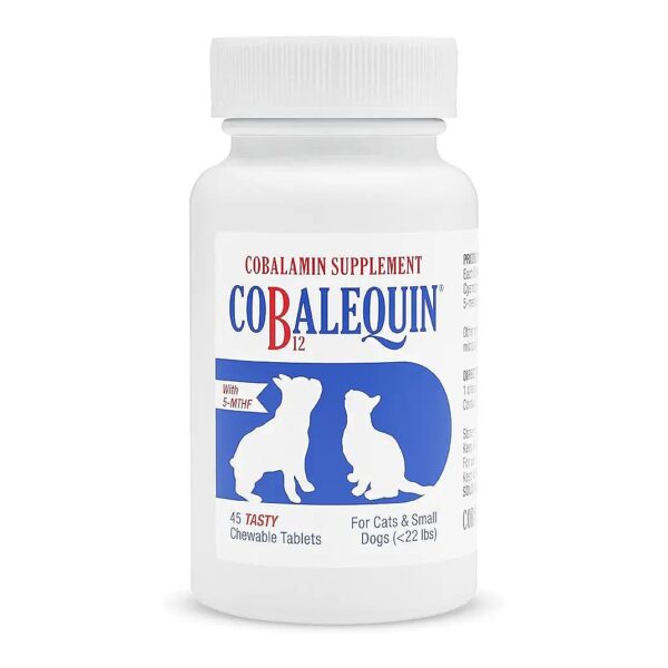 Metabolic Balance Supplement for Cats and Small Dogs with B12 Inclusion