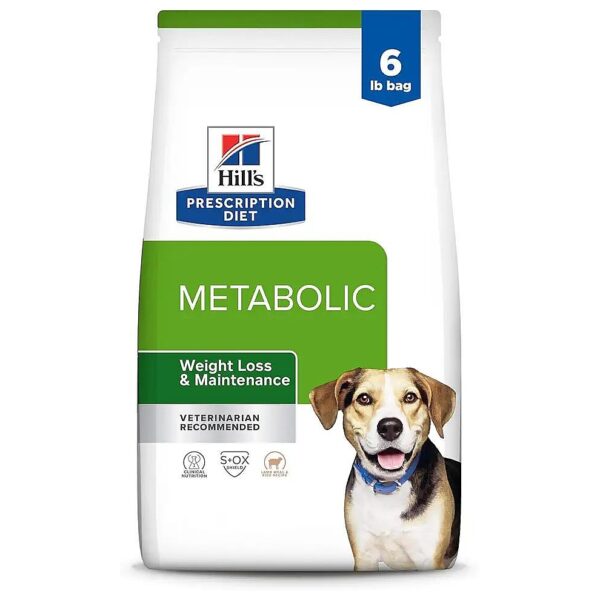 Metabolic Weight Loss Dog Food with Lamb Meal and Rice Formula