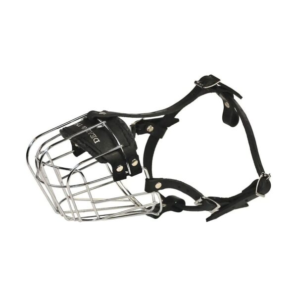 Metal Wire Basket Muzzle for Small Breeds - Durable and Long-Lasting