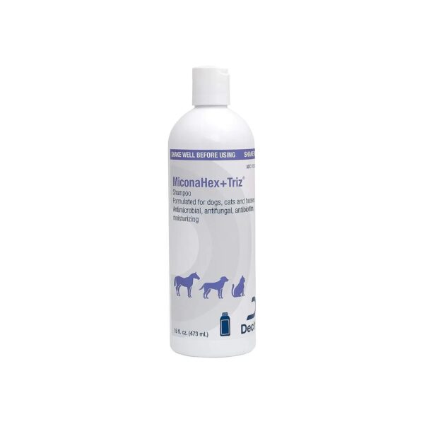 MiconaHex Triz Shampoo for Pets with Skin Infections and Lesions