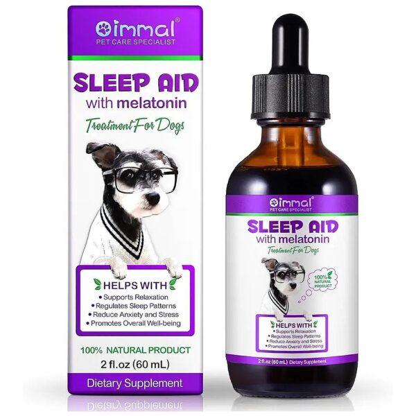 Mindful Moments for Dogs - Melatonin Sleep Aid with Relaxation and Anxiety Relief