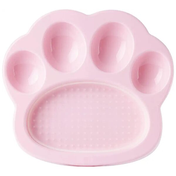 Mini 2-in-1 Slow Feeding Bowl with Detachable Licking Mat for Smaller Pets