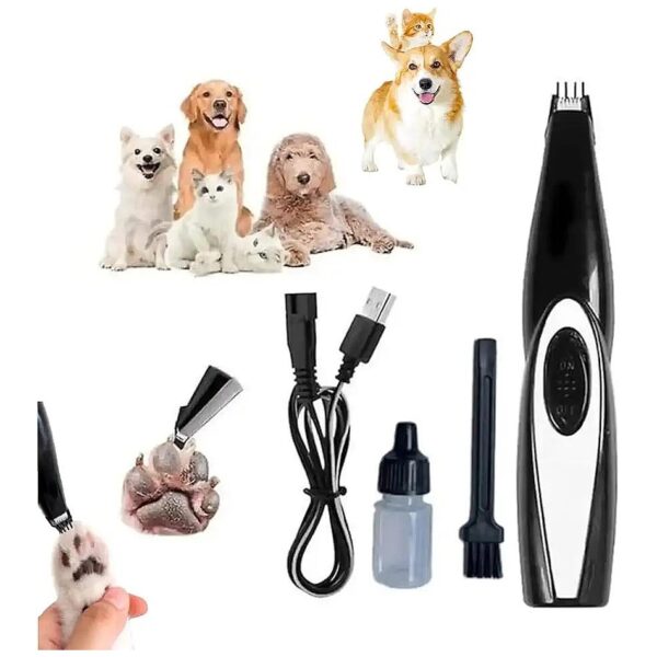 Mini Pet Trimmer for Accurate Trimming, Cordless and Easy to Clean for Dogs and Cats