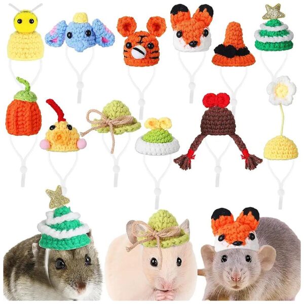 Miniature Hats for Snakes Small Animals Guinea Pig Hat Hamster Clothes