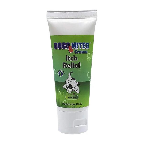 Mite Demodex Mange Skin Relief Cream for Itchy Skin in Dogs and Puppies