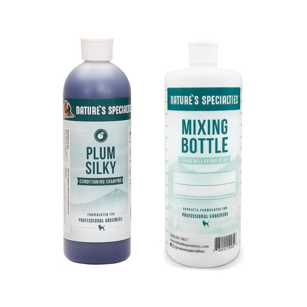 Mixing Bottle and Concentrate Shampoo for Dogs and Cats with Easy To Read Measurements