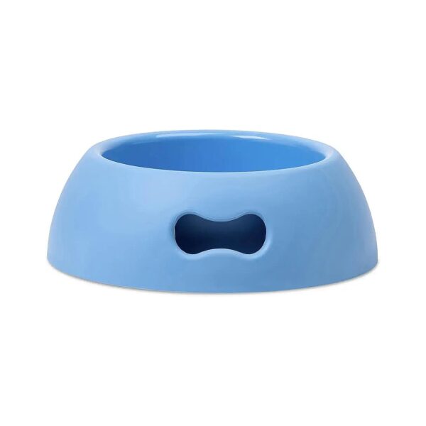 Modern Eco Friendly Pet Bowls for Large Dogs and Cats Blue 74 Oz