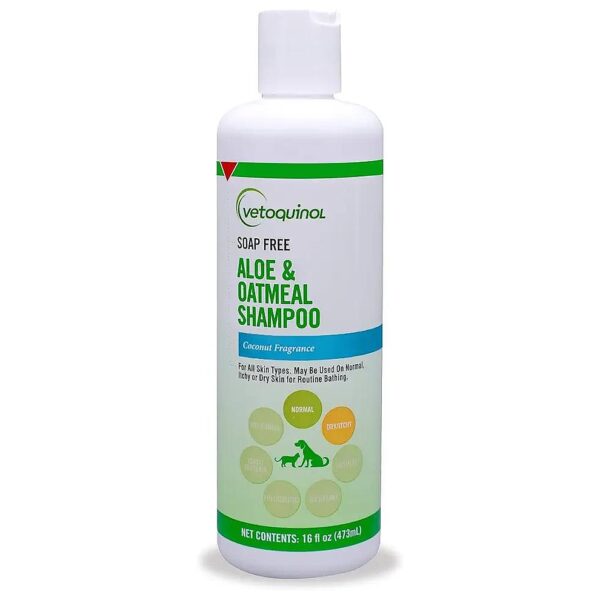 Moisturizing Aloe Oatmeal Shampoo with Coconut for Cats and Dogs