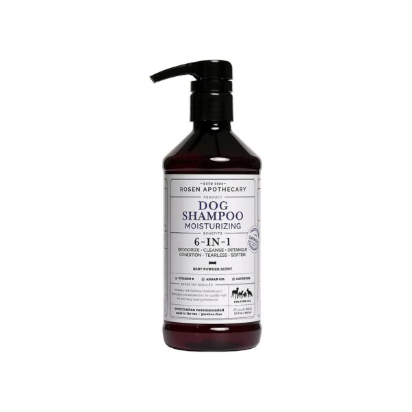 Moisturizing Dog Shampoo with Naturally Derived Ingredients for Soft Skin and Coat