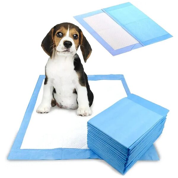 Multi-Layered Leakproof Large Puppy Pads for Dogs 60x60cm 50-Pack