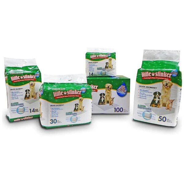 Multi-Pack Housebreaking Pads with 6-Layer Liquid Lock Technology for Multiple Pets