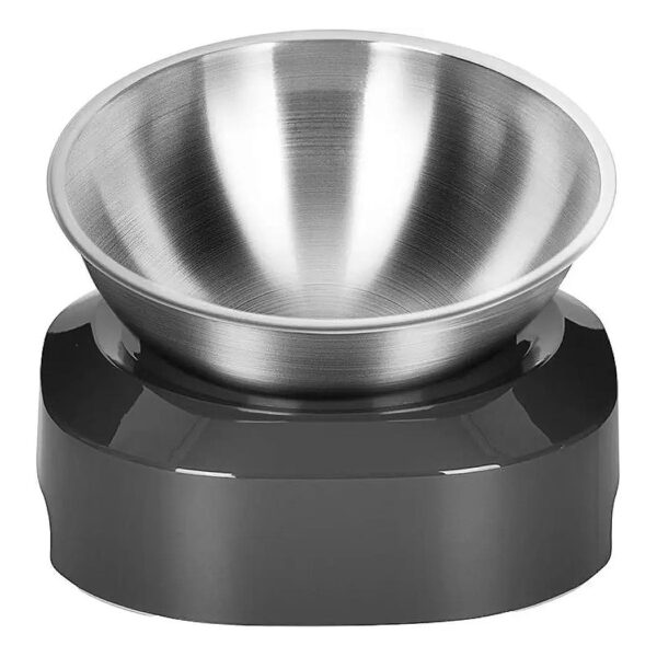 Multi-Purpose Adjustable Pet Feeder for Cats and Small Dogs with Stainless Steel Bowl