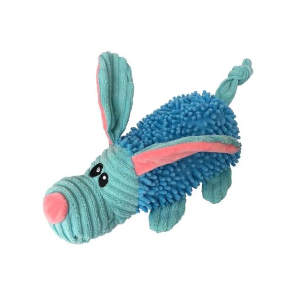 Multi-Size Soft Plush Dog Toys with Squeakers and Crinkle