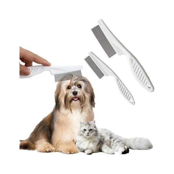 Multifunctional Pet Comb for Hair Detangling, Flea Brushing, and Massage