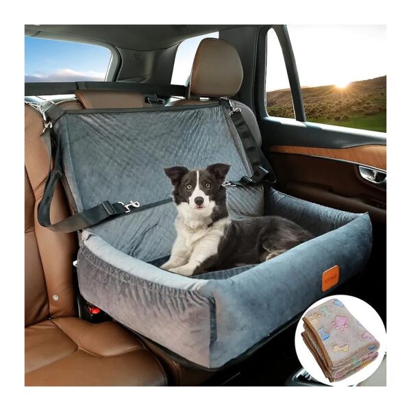 Multipurpose Dog Car Seat for Large Dogs and Small Pets with Cushion