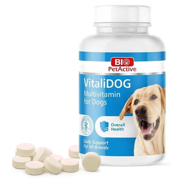 Multivitamin Tablets for Dogs with Vitamins and Amino Acids for Overall Wellbeing