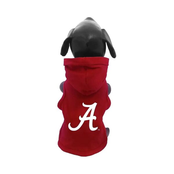 NCAA Collegiate Cotton Lycra Hooded Dog Shirt with USA Made Quality and Comfortable Fit