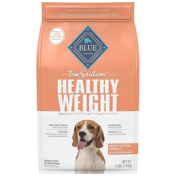 Natural Adult Dog Food for Healthy Weight with No Corn, Wheat, or Soy