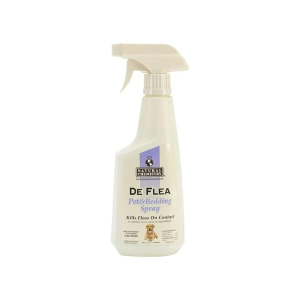 Natural Chemistry Solutions Flea and Petting Spray for Canines