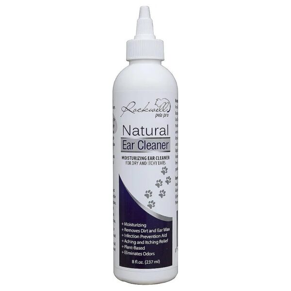 Natural Dog Ear Cleaner for Healthy Ear Maintenance and Itch Relief