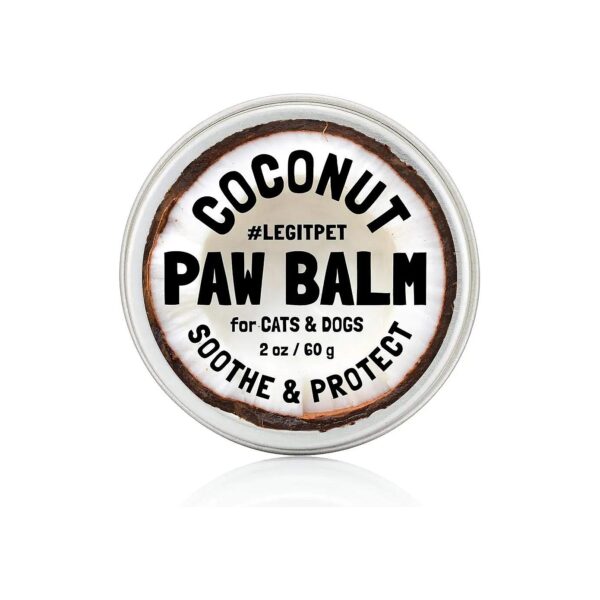 Natural Dog Paw Balm Wax Soother Moisturizer for Cracked Pads Elbows Snout