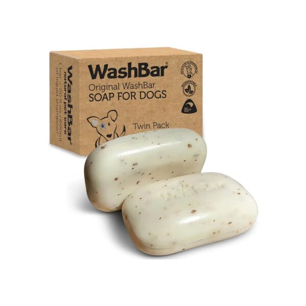 Natural Dog Shampoo Bar with Manuka and Neem Oils for Skin Relief and Hygiene