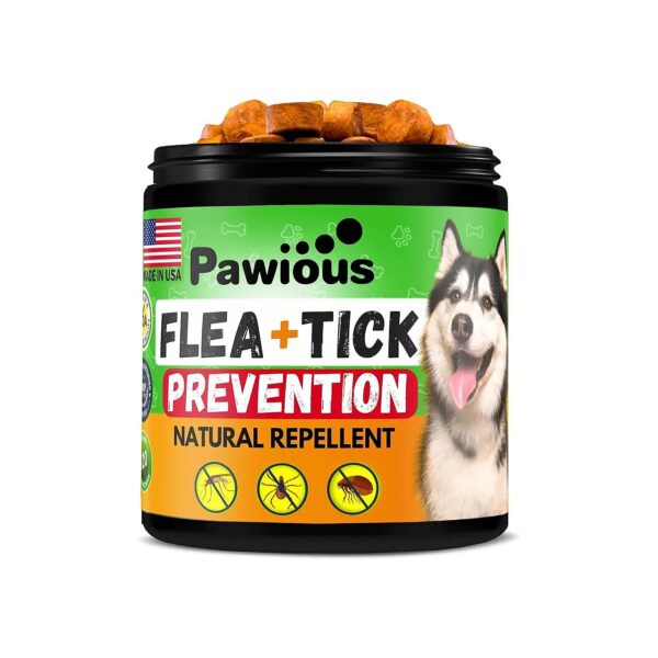 Natural Flea and Tick Control Chewables for Dogs of All Ages