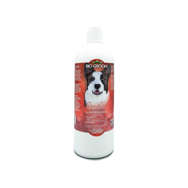 Natural Flea and Tick Prevention Shampoo for Dogs and Cats - Cruelty-Free, Made in USA