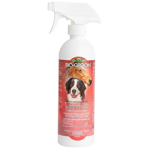 Natural Flea and Tick Prevention Spray for Dogs and Horses