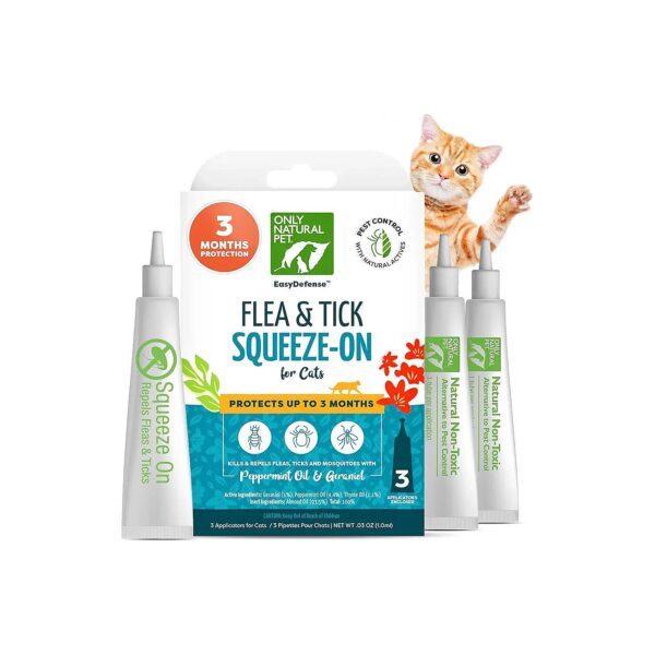 Natural Flea and Tick Prevention for Cats - Safe and Effective Oil-Based Solution