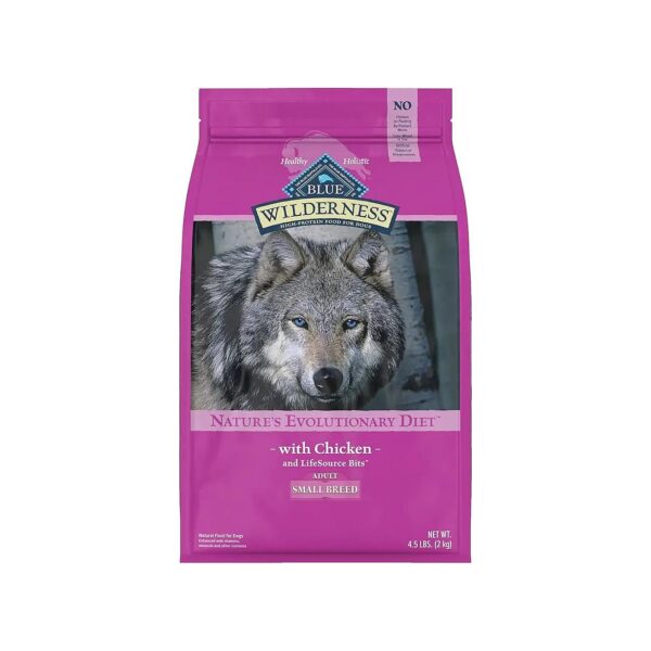 Natural High-Protein Dog Food with Chicken and No Artificial Preservatives