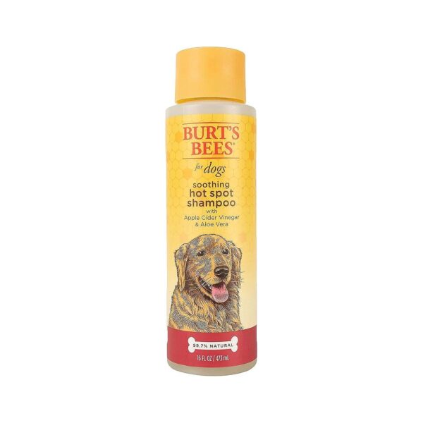 Natural Hot Spot Shampoo for Dogs with Apple Cider Vinegar and Aloe Vera