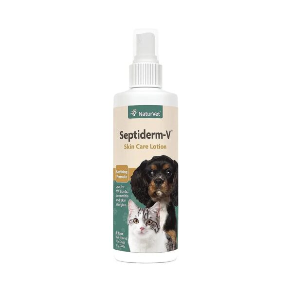 Natural Pet Lotion for Skin Allergies and Dermatitis Relief