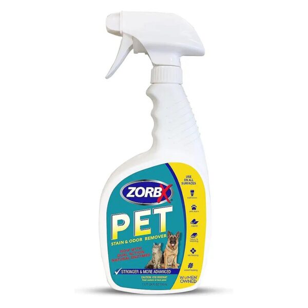 Natural Pet Stain and Odor Eliminator for Strong Odors Removal