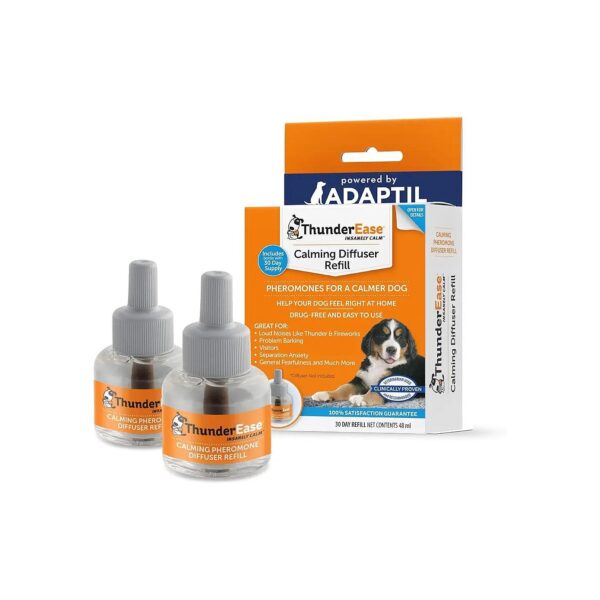 Natural Pheromone Calming Solution for Reducing Dog Separation Anxiety and Stress